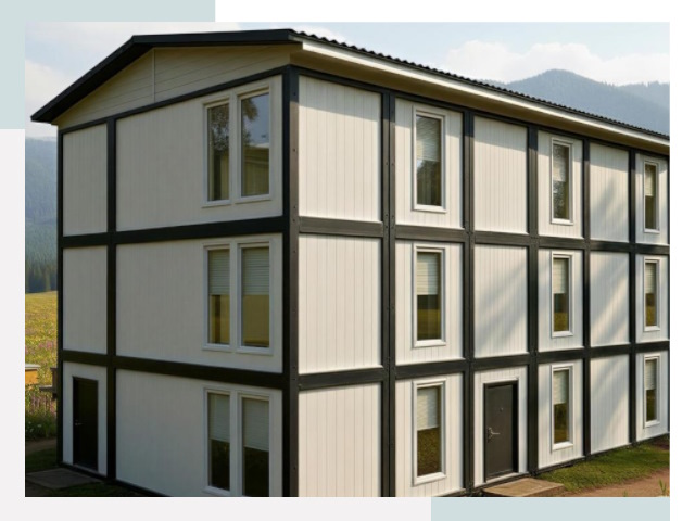 Модульные общежития в Кропоткине