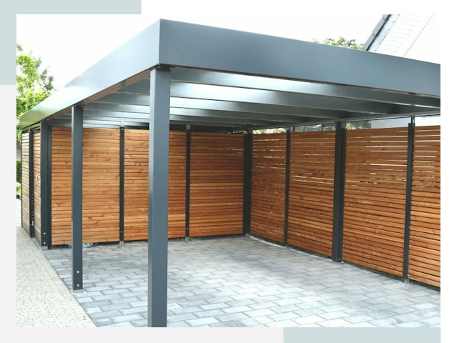 Навесы для парковки в Кропоткине