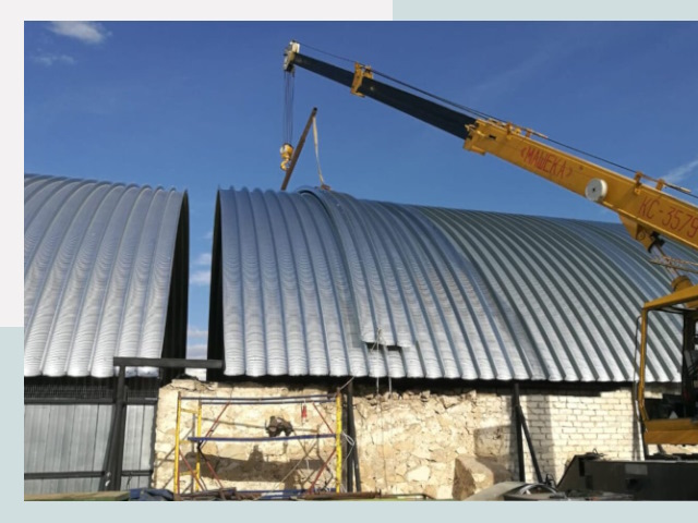 Реконструкция ангаров в Кропоткине от 652 руб.