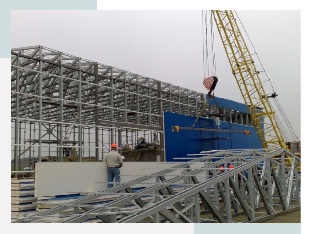 Монтаж ангаров в Кропоткине